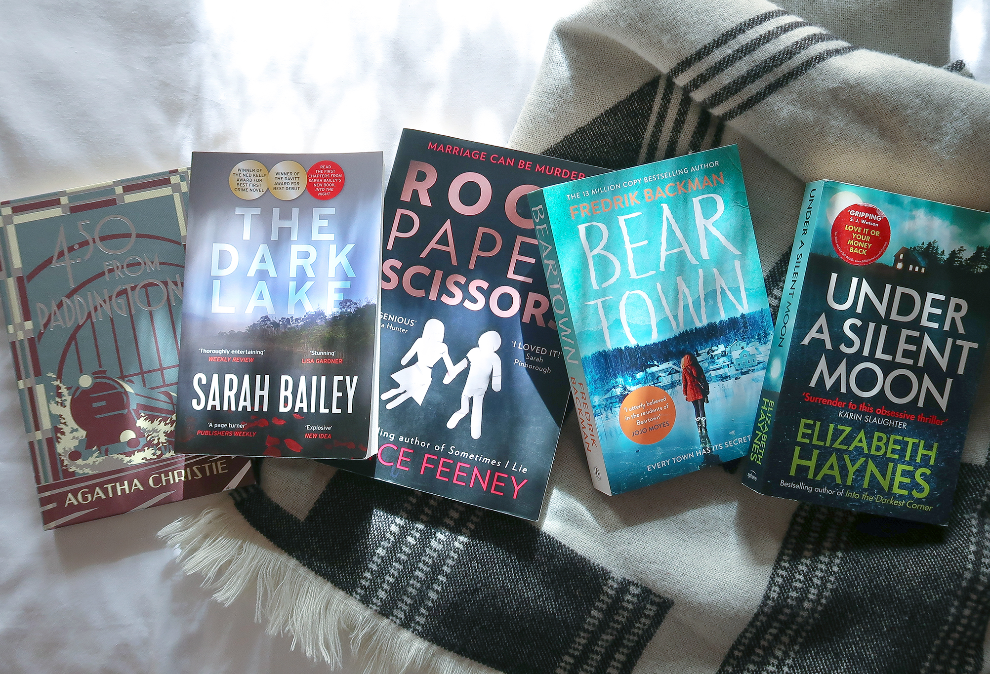 Winter Reads - thrilling mysteries